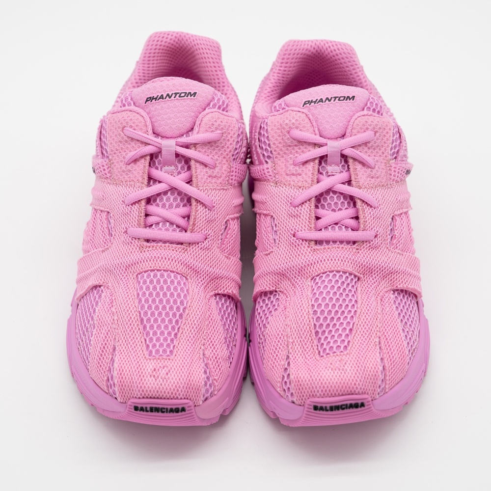 size 42 EU / 12 US Balenciaga Phantom Sneakers Pink Mesh - Picture 3 of 11